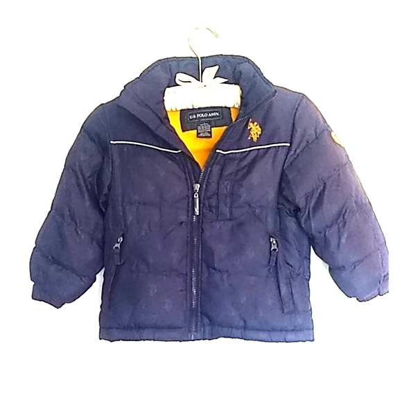 us polo navy blue jacket